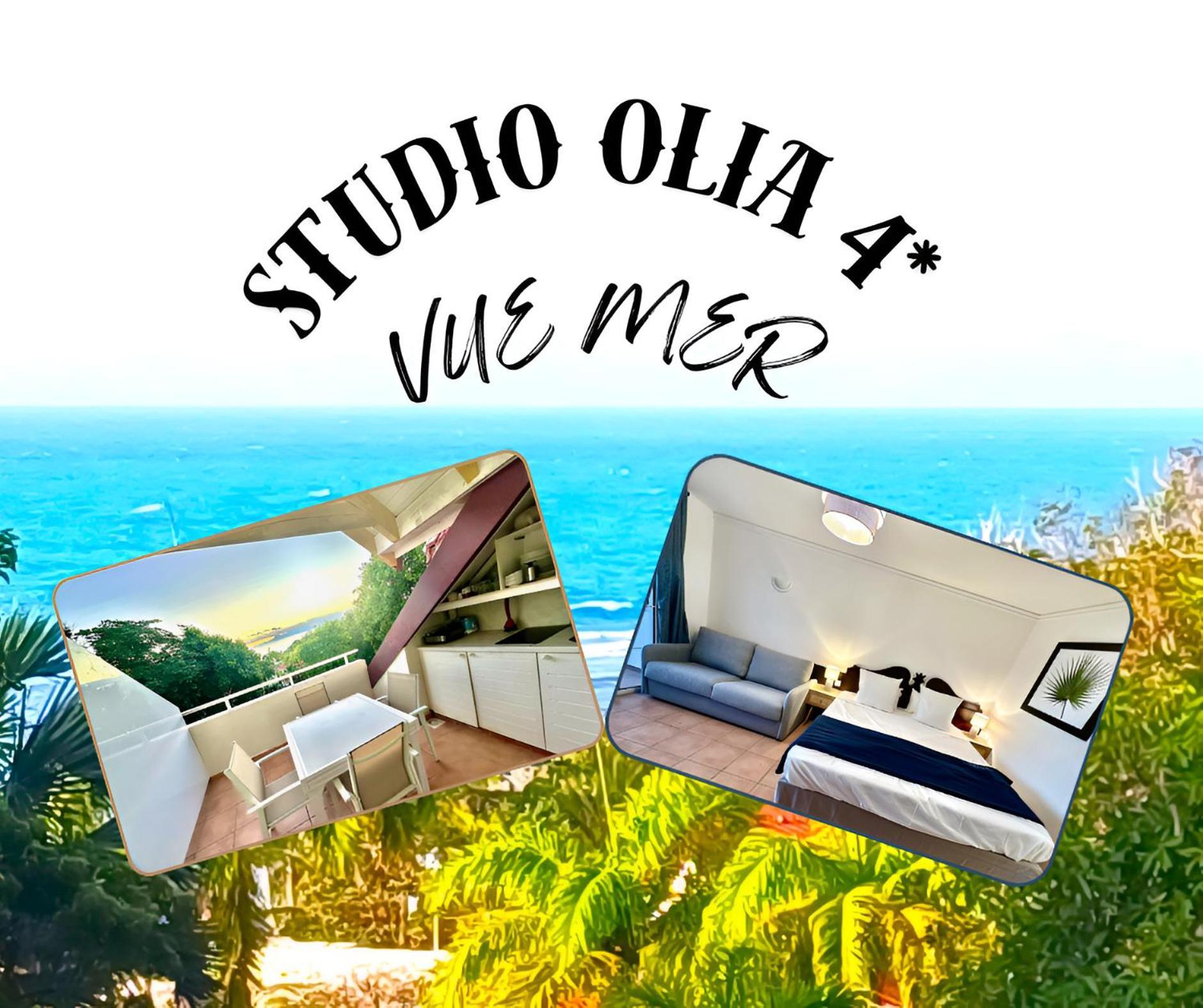 Studio Olia A P&V - Plages, Piscines Et Vue Mer! Sainte-Anne  Phòng bức ảnh